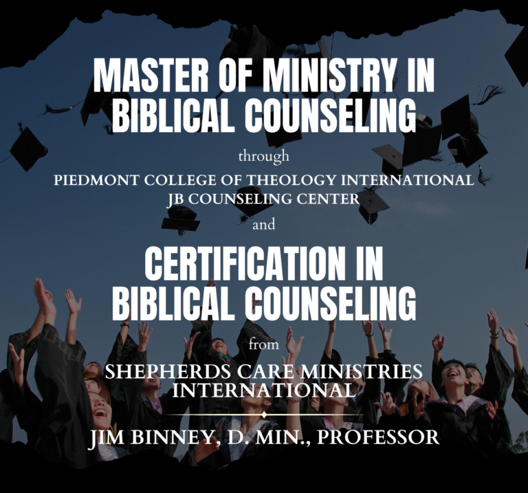 Biblical Counselling Program