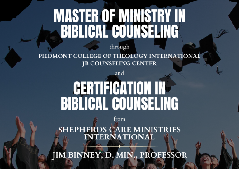 Biblical Counselling Program